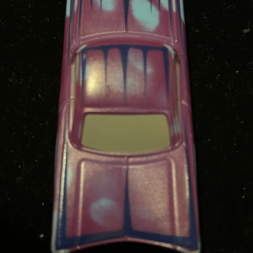 Disney Pixel 1959 Chevrolet Impala lowrider Purple and Blue Toy Car